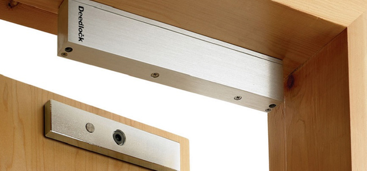 Magnetic lock installation Riverbank